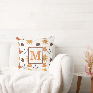 Personalised Fall Throw Pillow