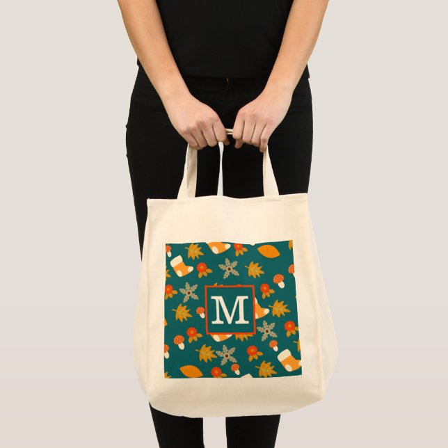 Personalised Fall  Tote Bag (Front (Product))