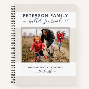 Personalised Family Bullet Journal Photo Template