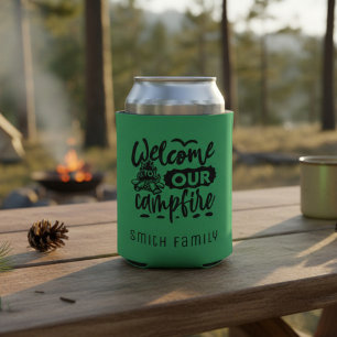 Personalised Family Camping Can Cooler