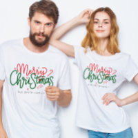 Personalised Family Christmas Family Name
