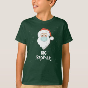 Personalised Family Christmas Holiday Big Brother T-Shirt