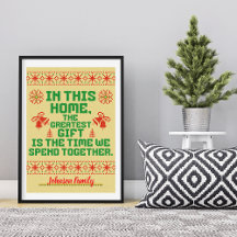 Personalised Family Christmas "The Greatest Gift"