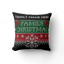 Personalised Family Christmas Ugly Sweater
