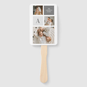  Personalised Family Collage Gift Hand Fan