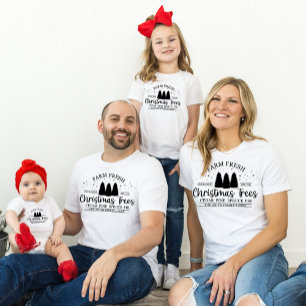 Personalised Family Custom Name Matching Christmas T-Shirt