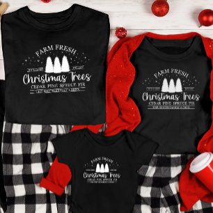 Personalised Family Custom Name Matching Christmas T-Shirt