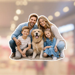 Personalised Family Cutout Photo 