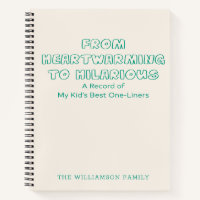 Personalised Family Funny Kid Quotes Memory Parent