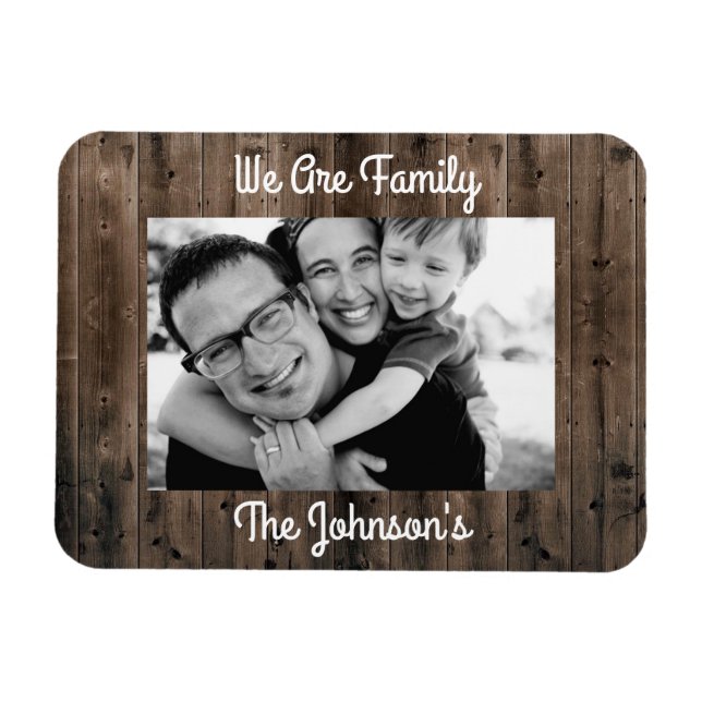 Personalised Family Magnet (Horizontal)