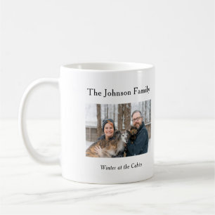 Personalised Family Memory Photo Mug