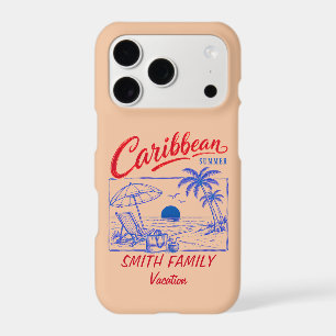 Personalised Family Name Caribbean Summer Vacation