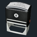 Personalised Family Name Future Mr and Mrs Self-inking Stamp<br><div class="desc">Easy to create your own custom self-inking return address rubber stamp. Simply click on the "Personalise" button above and enter your name, family, or company name, and address. Perfect for home and business mailings. Can also be used as a return address stamp for special occasions like birthdays, wedding, anniversary, graduation,...</div>