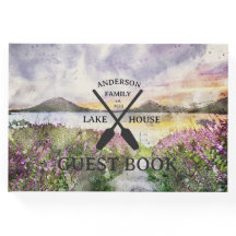 Personalised Family Name Lake House