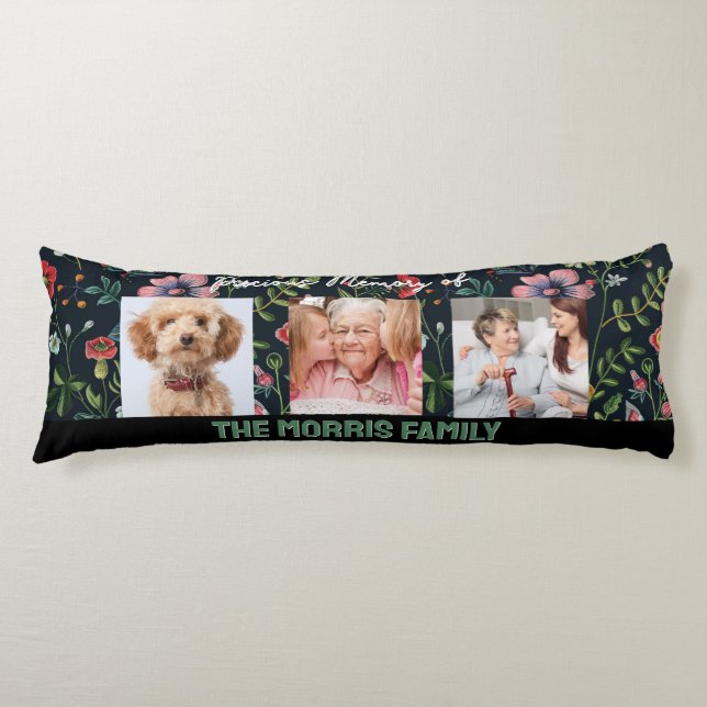 Personalised Family Photo  Body Cushion (Front)
