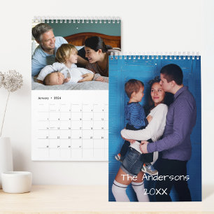 Personalised Family Photo Calendar