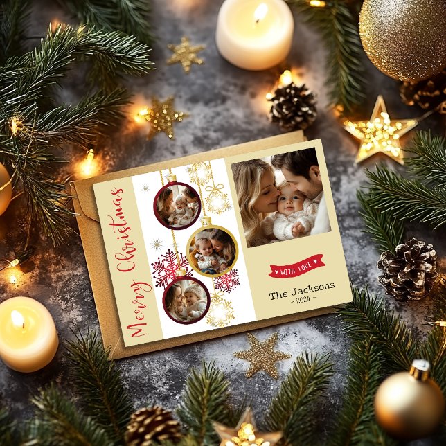 Personalised Family Photo Christmas Card  (Creator Uploaded)