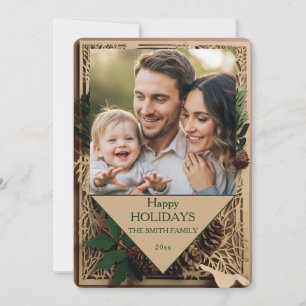 Personalised Family Photo Christmas Holiday Card