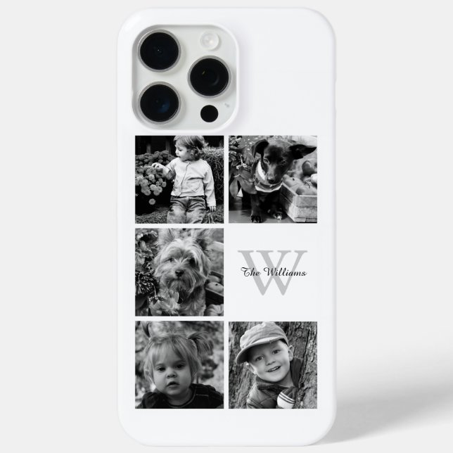 Personalised Family Photo Collage Case-Mate iPhone Case (Back)