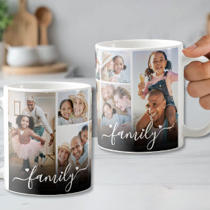 Personalised Family Photo Collage Coffee Mug
