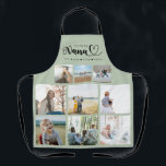 Personalised Family Photo Collage We Love You Nana Apron<br><div class="desc">Customise this Personalised Family Photo Collage We Love You Nana Apron design set for your next great gift idea. This design features personalised family photo collage name apron, a great personalised gift idea for a birthday gift or Christmas gift. Makes a great gift for your nana. Family and friends will...</div>
