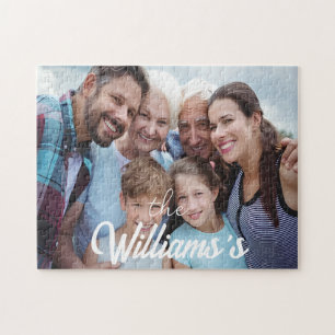 Personalised Family Photo Create your own  Jigsaw Puzzle