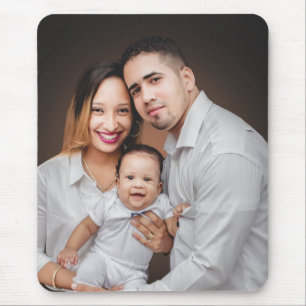 Personalised Family Photo Custom   Mouse Mat