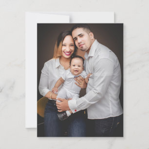 Personalised Family Photo Custom Postcard
