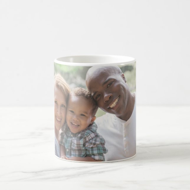Personalised Family Photo Design Own Upload Pictur Coffee Mug (Center)