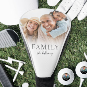 Personalised Family Photo Golf Head Cover