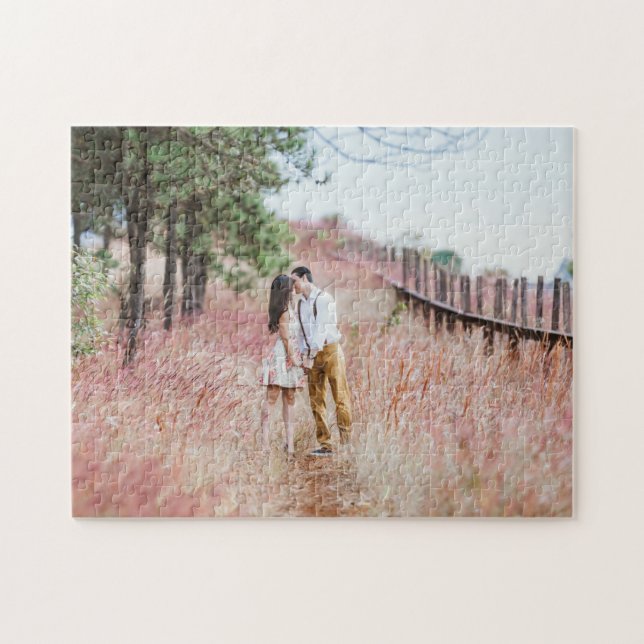 Personalised Family Photo Jigsaw Puzzle (Horizontal)