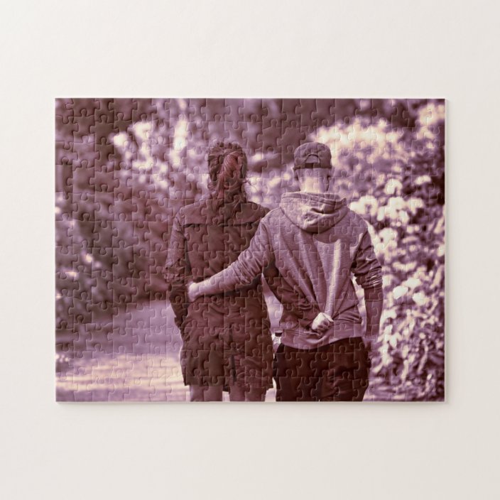 Personalised Family Photo Jigsaw Puzzle Zazzle.co.uk