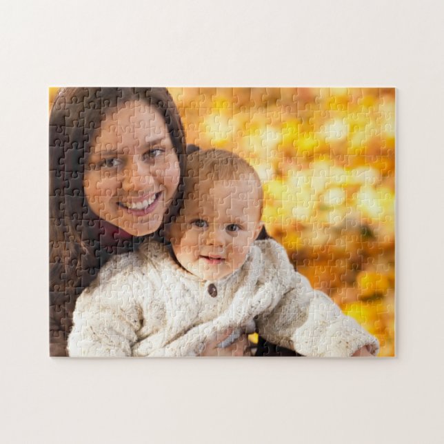 Personalised Family Photo Jigsaw Puzzle (Horizontal)