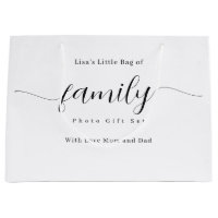 Personalised Family Photo Keepsake Gift Set 