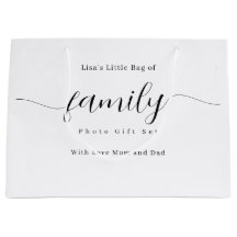 Personalised Family Photo Keepsake Gift Set