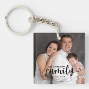 Personalised Family Photo Keychain