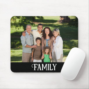 Personalised Family Photo Mouse Mat