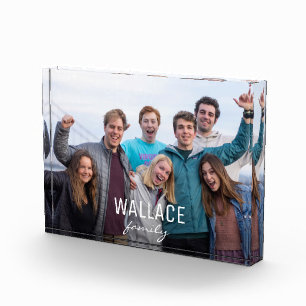 Personalised Family Photo Name