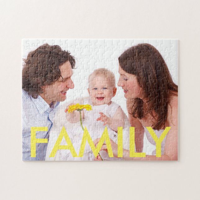 Personalised Family Photo Puzzle (Horizontal)
