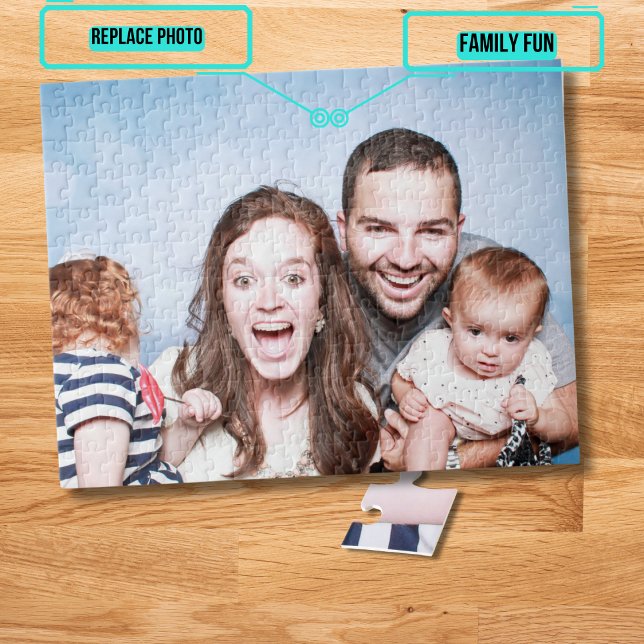 Personalised Family Photo Puzzle (Please enjoy our design and see the others in the collection.)