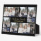 Personalised Family Photo Template Black Gold