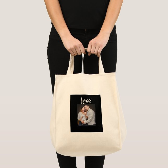 Personalised Family Photo Tote Bag (Front (Product))