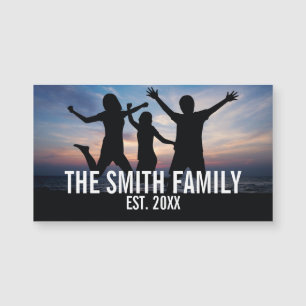Personalised Family Photo with Family Name