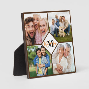 Personalised family photos  plaque