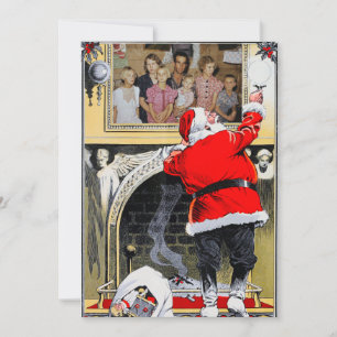 Personalised Family Portrait Christmas Card