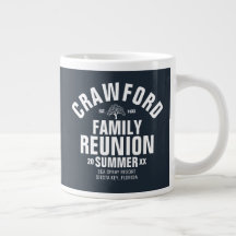 Personalised Family Reunion Coffee Mug