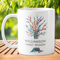Personalised Family Reunion Coffee Mug