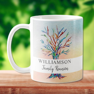 Personalised Family Reunion Family Tree Coffee Mug