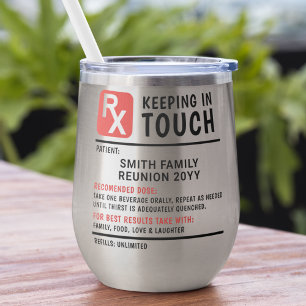 Personalised Family Reunion Prescription Gift