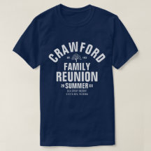 Personalised Family Reunion Tee